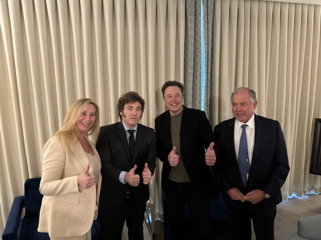 elon musk javier milei